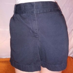 J.Crew China Broken-in Navy Blue  shorts Size 4
